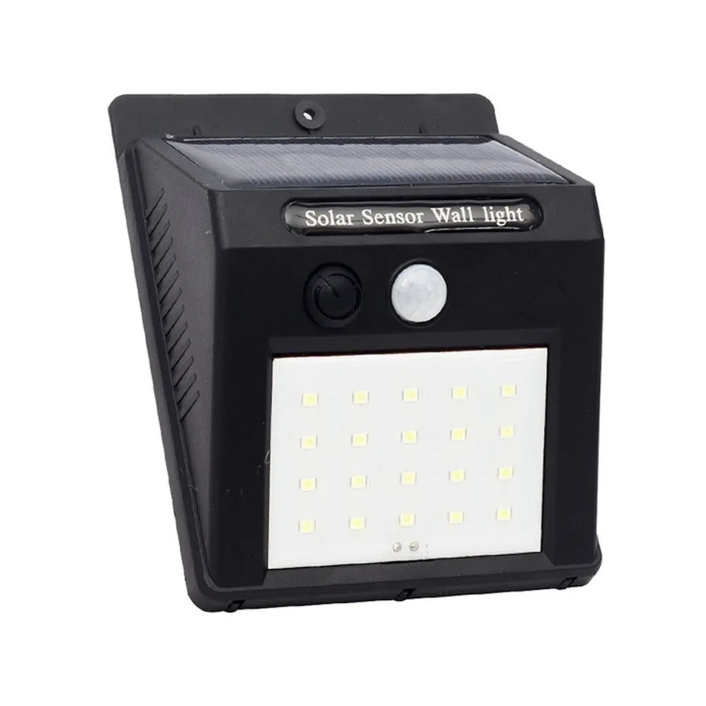 AG aydınlatma Noas Solar Güneş Neptün Duvar Paneli | 20W | 1600 Lümen | IP65 | YL84-2001-S