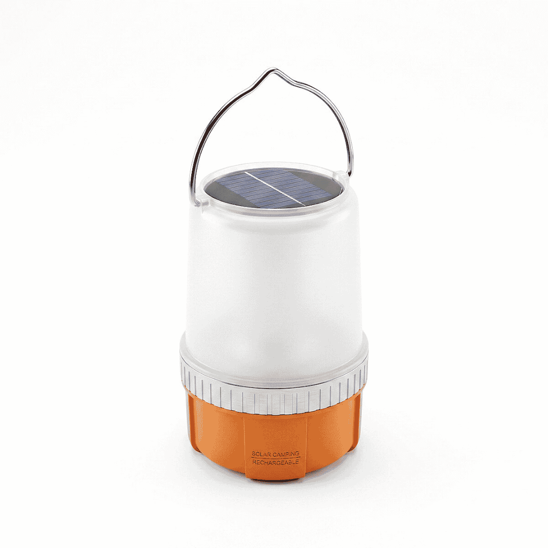 DİNAMOLU VE USB ŞARJLI SOLAR KAMP LAMBASI