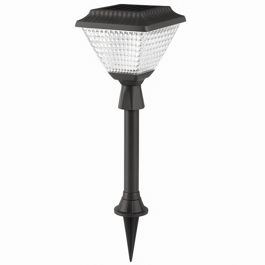 AG aydınlatma CT-7317 Solar LED Çim Direği | 30W Güneş Enerjili IP64 Bahçe Lambası