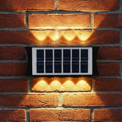 Solar Çift Renk LED Duvar Lambası