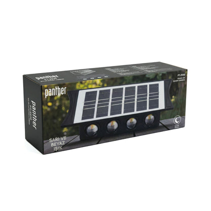 Solar Çift Renk LED Duvar Lambası