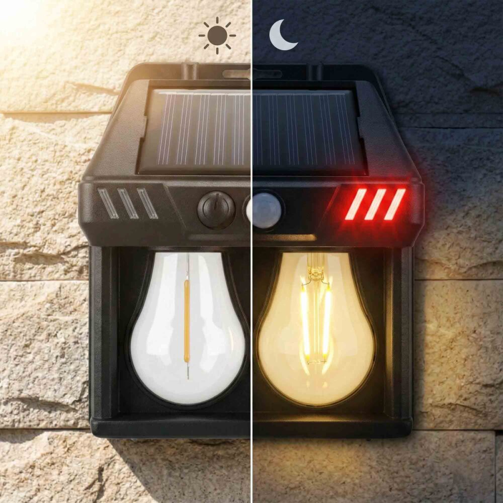 SOLAR LED DUVAR LAMBASI