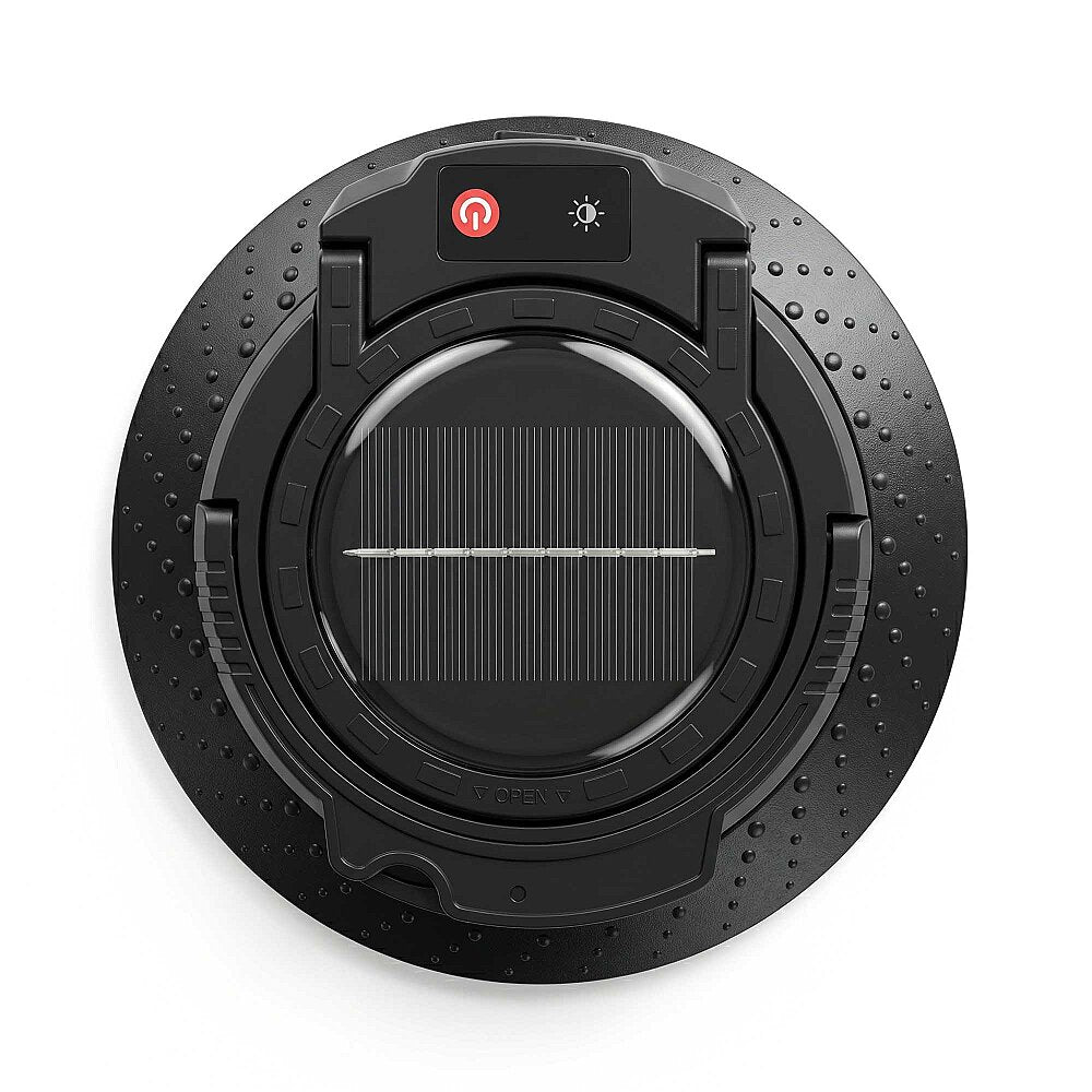 Solar Panelli ve Dimmer Özellikli USB Şarjlı Kamp Lambası