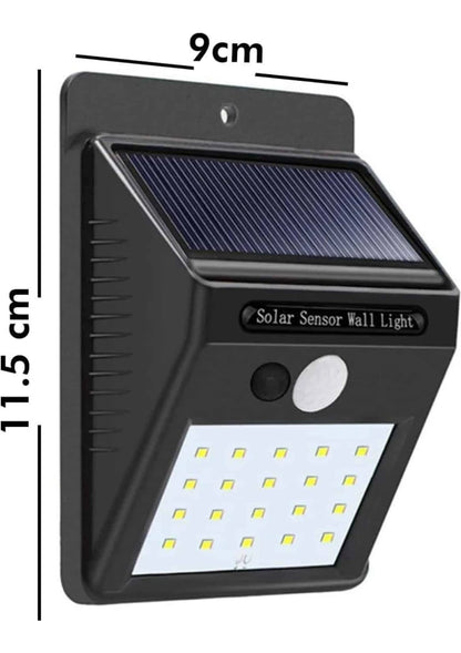 AG aydınlatma Noas Solar Güneş Neptün Duvar Paneli | 20W | 1600 Lümen | IP65 | YL84-2001-S