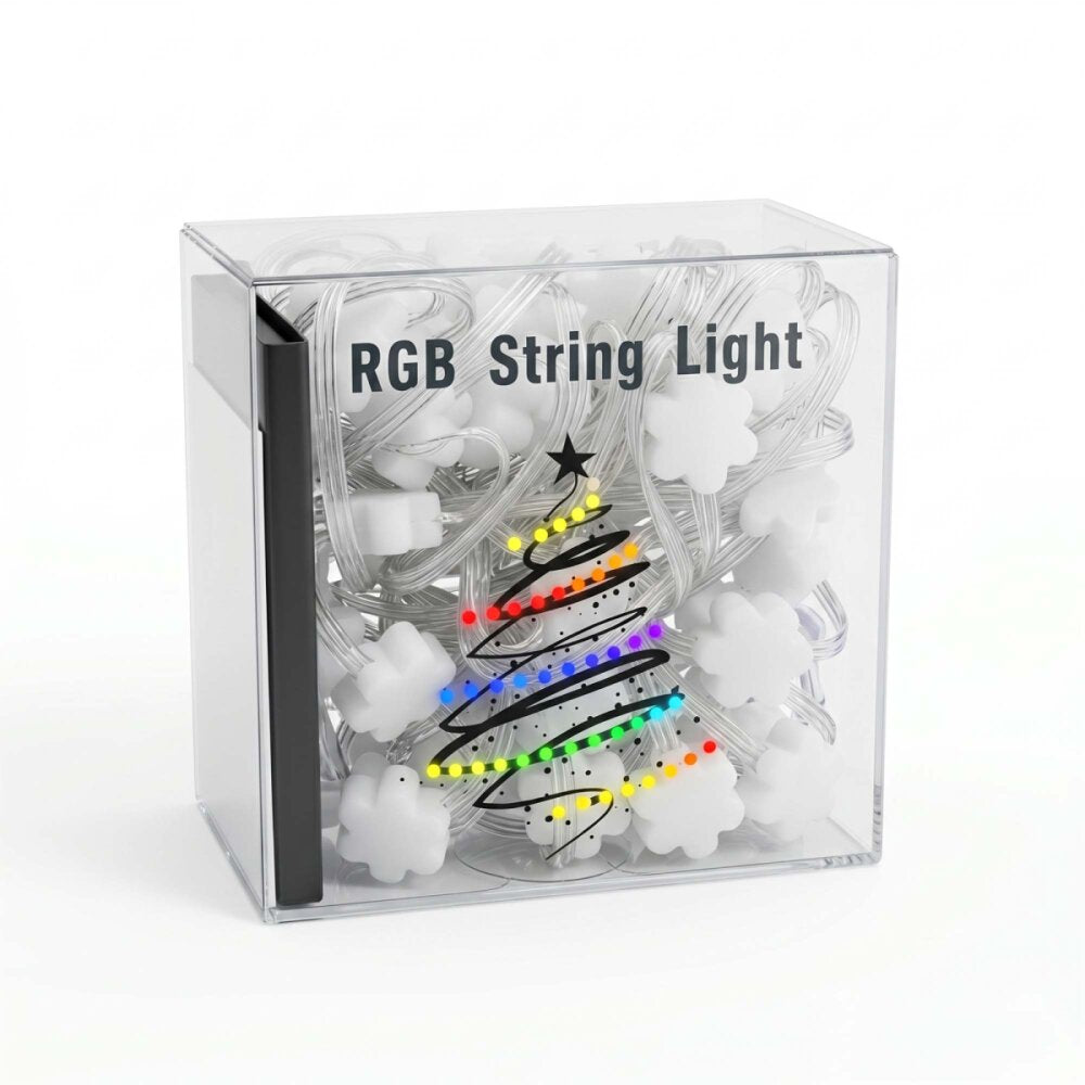 RGB Akıllı Yıldız 9M Şerit LED - USB Güçlü Dekorasyon Aydınlatması