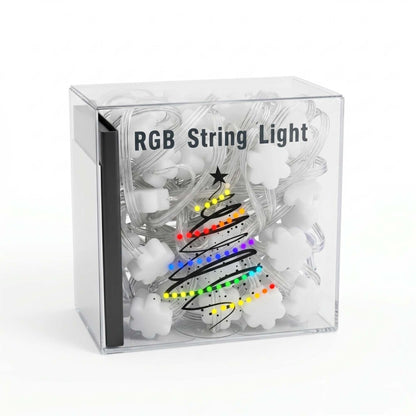 RGB Akıllı Yıldız 9M Şerit LED - USB Güçlü Dekorasyon Aydınlatması