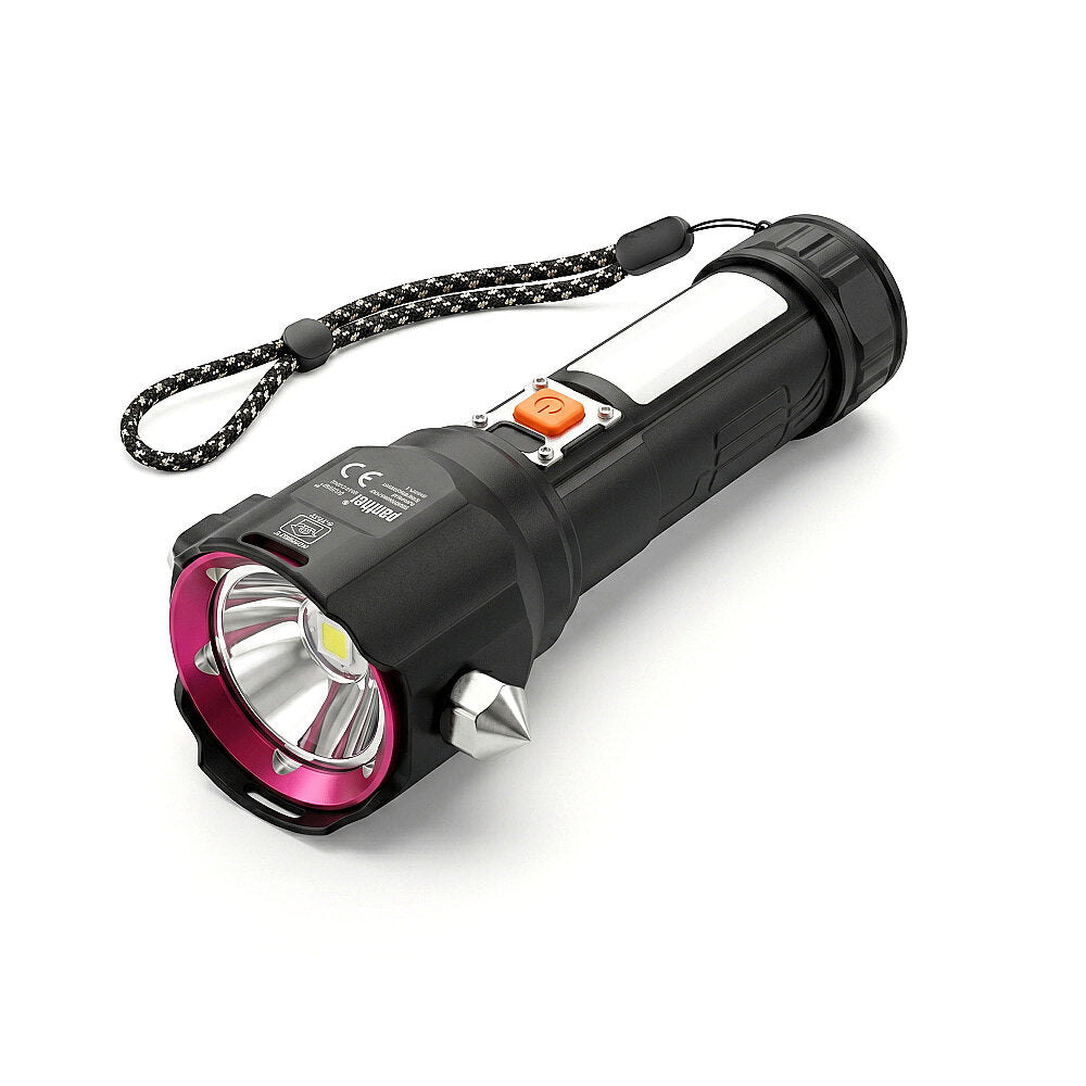 Çok Fonksiyonlu 30W Beyaz Lazer LED Şarjlı El Feneri